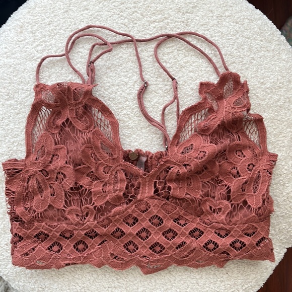Free People One Adella Lace Bralette - Picture 2 of 6